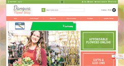 Desktop Screenshot of dangwaflowershop.net